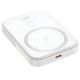 Повербанк XO PR242 PD20W Magnetic wireless 15W Type-C with U-shaped holder 5000mAh Білий Повербанк XO PR242 PD20W Magnetic wireless 15W Type-C with U-shaped holder 5000mAh Білий