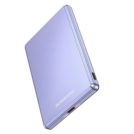 Borofone Повербанк BJ50 Leader PD20W magnetic 5000mAh Фиолетовый Borofone Повербанк BJ50 Leader PD20W magnetic 5000mAh Фиолетовый