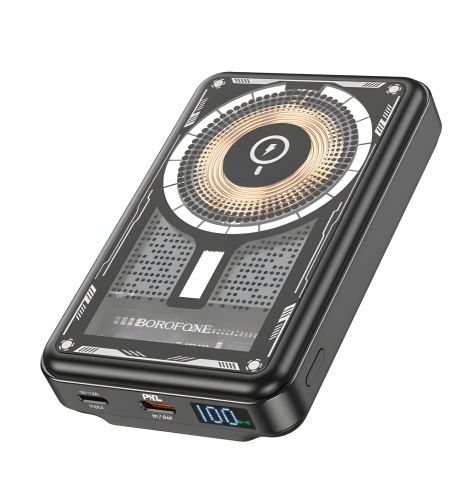 Повербанк black Borofone BJ29 PD20W+QC3.0 10000 mah Повербанк black Borofone BJ29 PD20W+QC3.0 10000 mah