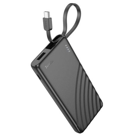 Повербанк Hoco J129 Nature with cable(USB-C) 5000mAh Чорний
