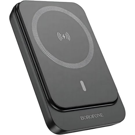 Повербанк Чорний Borofone BJ63 Nimble PD20W magnetic 5000mAh Повербанк Чорний Borofone BJ63 Nimble PD20W magnetic 5000mAh