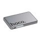 HOCO Q36 Sunlight Повербанк 5000mAh с магнитной фиксацией и держателем |1Type-C, 20W/3A, PD/QC| металлик-серый