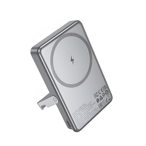 Hoco Q36A Sunlight Powerbank PD20W magnetic suction + holder 10000mAh Titanium