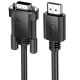 Кабель-адаптер HOCO US12 HDMI MHD to VGA Male HD Data Cable 1M Black Кабель-адаптер HOCO US12 HDMI MHD to VGA Male HD Data Cable 1M Black