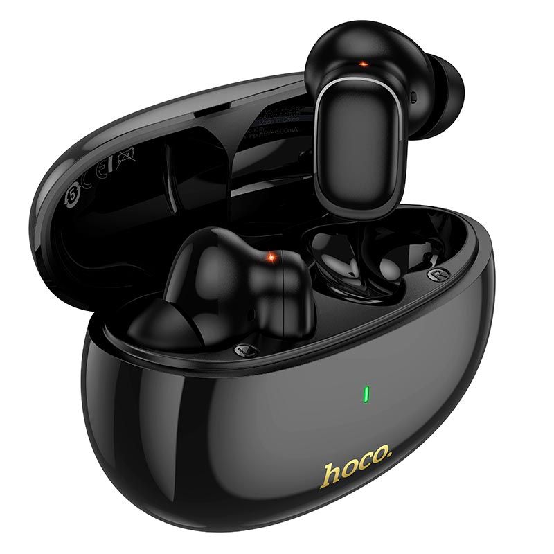 Наушники HOCO EQ17 Praise true wireless ANC noise cancelling BT headset |BT5.4, 40/400mAh, 7h| black Наушники HOCO EQ17 Praise true wireless ANC noise cancelling BT headset |BT5.4, 40/400mAh, 7h| black