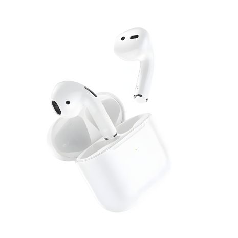 Bluetooth стерео гарнітура Borofone BW34, BT5.3, 30mAh, 200mAh, 4h, Білий Bluetooth стерео гарнітура Borofone BW34, BT5.3, 30mAh, 200mAh, 4h, Білий