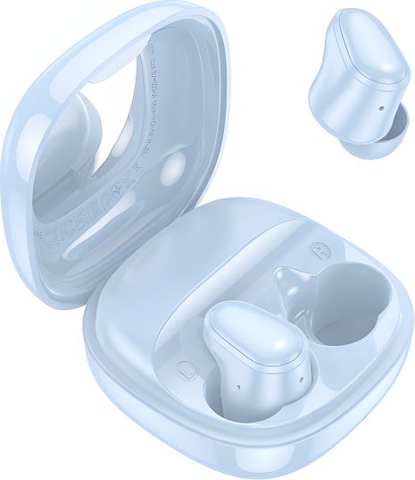 HOCO EQ13 бездротові навушники TWS, BT5.3, 40mAh, 400mAh, 7h, mic, blue HOCO EQ13 бездротові навушники TWS, BT5.3, 40mAh, 400mAh, 7h, mic, blue