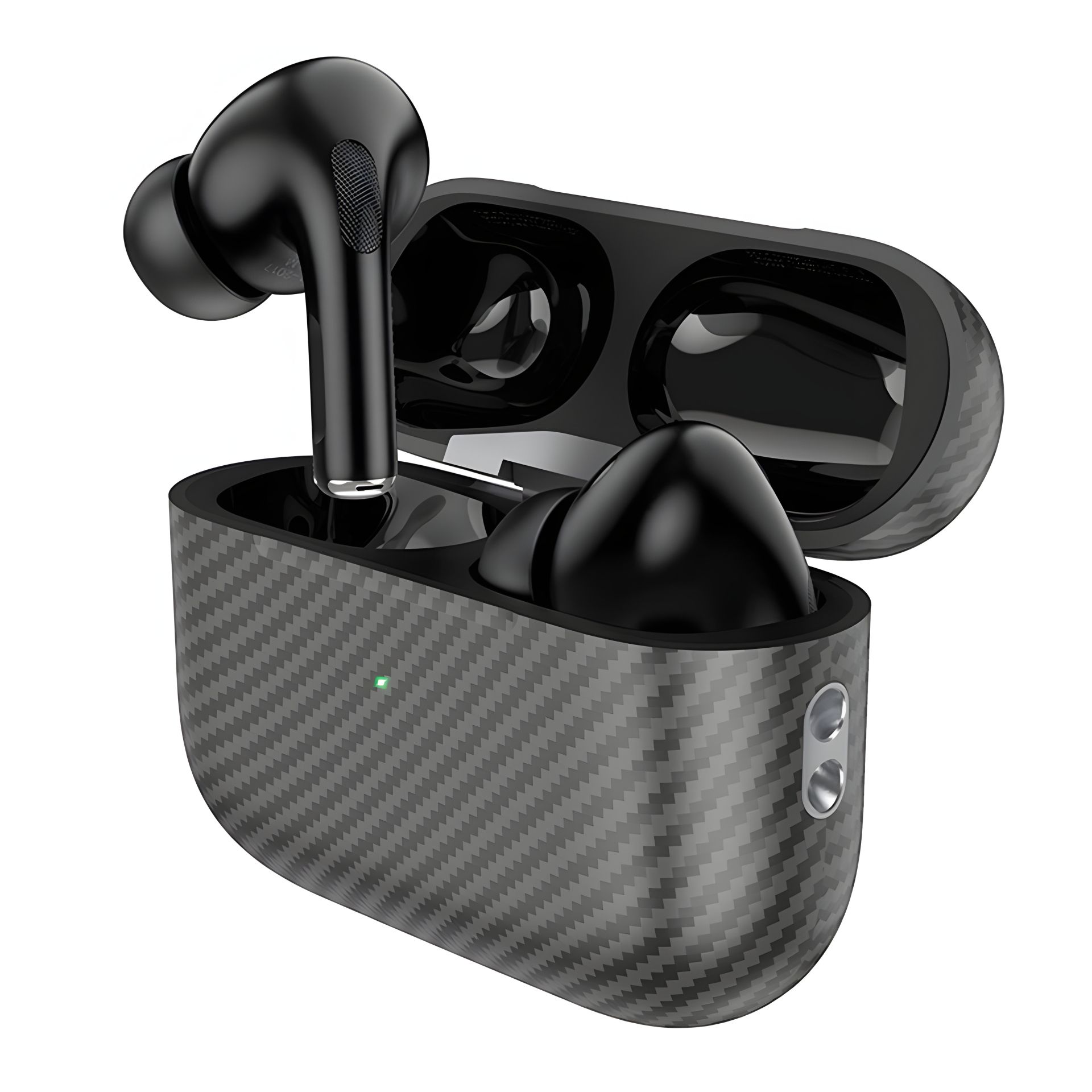 Bluetooth Стерео Гарнітура Hoco EW47 Plus, TWS, carbon version, BT5.3, 35mAh, 300mAh, 7h Чорний Bluetooth Стерео Гарнітура Hoco EW47 Plus, TWS, carbon version, BT5.3, 35mAh, 300mAh, 7h Чорний