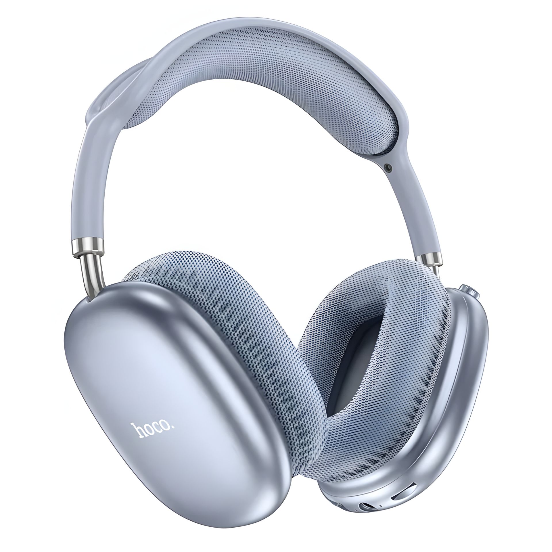 Навушники HOCO W35 Air Triumph BT, BT5.3, AUX, TF, 400mAh, 45h, сині Навушники HOCO W35 Air Triumph BT, BT5.3, AUX, TF, 400mAh, 45h, сині