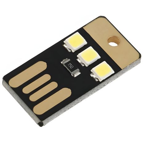 USB Мини-Светильник 2835SMD 3xLED 0.2W для Павербанка и Ноутбука USB Мини-Светильник 2835SMD 3xLED 0.2W для Павербанка и Ноутбука