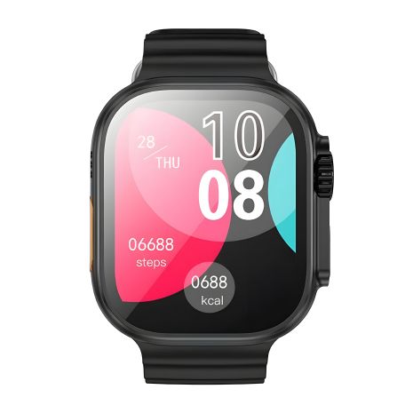 Смарт годинник Borofone BD10 Ultra Smart sports watch (call version), BT5.3, IP65, 270mAh, 5d, Чорний Смарт годинник Borofone BD10 Ultra Smart sports watch (call version), BT5.3, IP65, 270mAh, 5d, Чорний