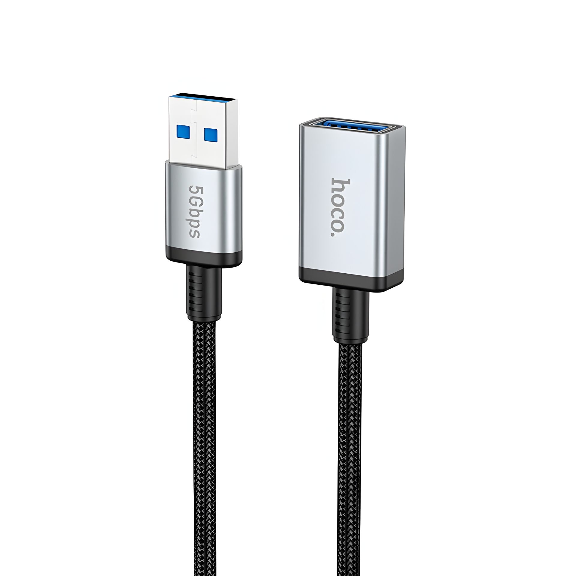 Удлинитель мультимедийного кабеля Hoco US10 USB (F) к USB 3.0 5Gbit/s 0.5m черный Удлинитель мультимедийного кабеля Hoco US10 USB (F) к USB 3.0 5Gbit/s 0.5m черный