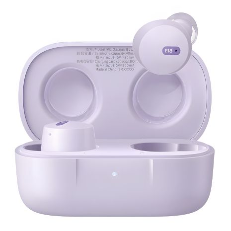 Baseus Bowie E18 True Wireless Earphones наушники фиолетовые A00023800533-00 Baseus Bowie E18 True Wireless Earphones наушники фиолетовые A00023800533-00
