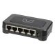 Alfa S805 Switch 10/100/1000Mbps 5 Портов Black Коммутатор Alfa S805 Switch 10/100/1000Mbps 5 Портов Black Коммутатор