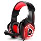 HUNTERSPIDER V1 Gaming Headphones with LED Black-Red