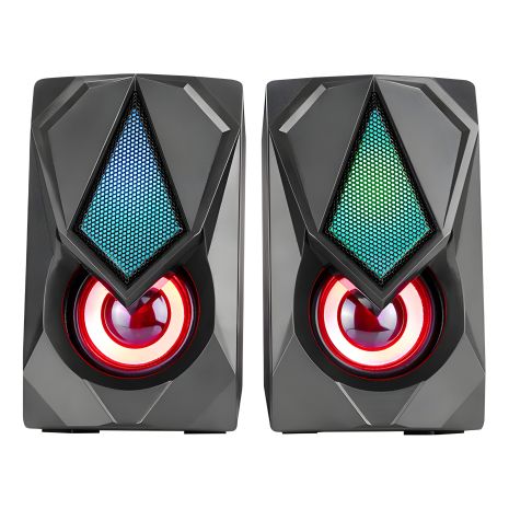 XTRIKE ME SK-402 PC Speakers with RGB Backlight |Black
