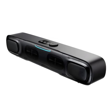 BASEUS AeQur DS10 Mini Soundbar |BT5.3, USB/AUX, OTA, RGB, 2.5Wx2| Black