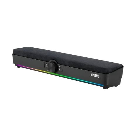 MARVO SG-286 Wireless RGB Speaker |2x5W| Black