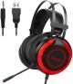 iPega PG-R015 Gaming Headset |RGB LED, 3.5mm, Noise Reduction| Black-Red