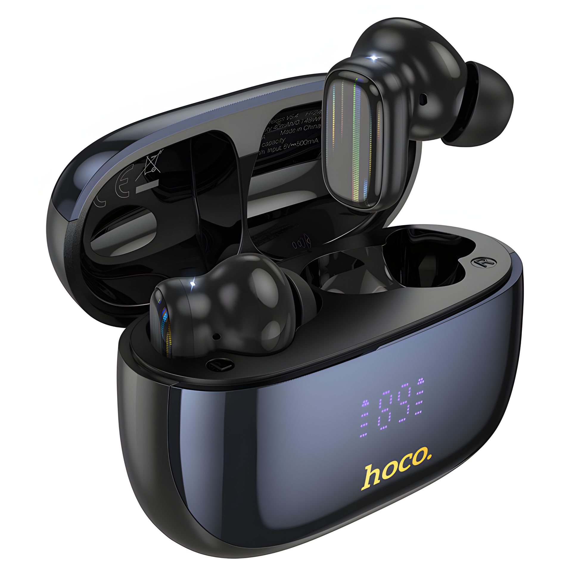 HOCO EQ20 Rhyme ANC+ENC noise reduction true wireless BT headset |BT5.4, 40/400mAh, 6-7h| black HOCO EQ20 Rhyme ANC+ENC noise reduction true wireless BT headset |BT5.4, 40/400mAh, 6-7h| black
