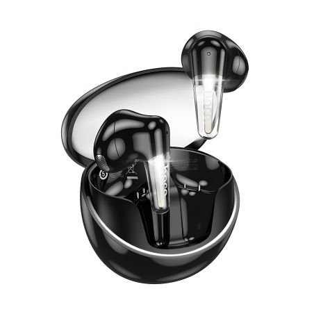 Бездротові навушники HOCO EW202 Magic true wireless BT headset, BT5.4, 35mAh, 350mAh, 6h, IPX4, black Бездротові навушники HOCO EW202 Magic true wireless BT headset, BT5.4, 35mAh, 350mAh, 6h, IPX4, black