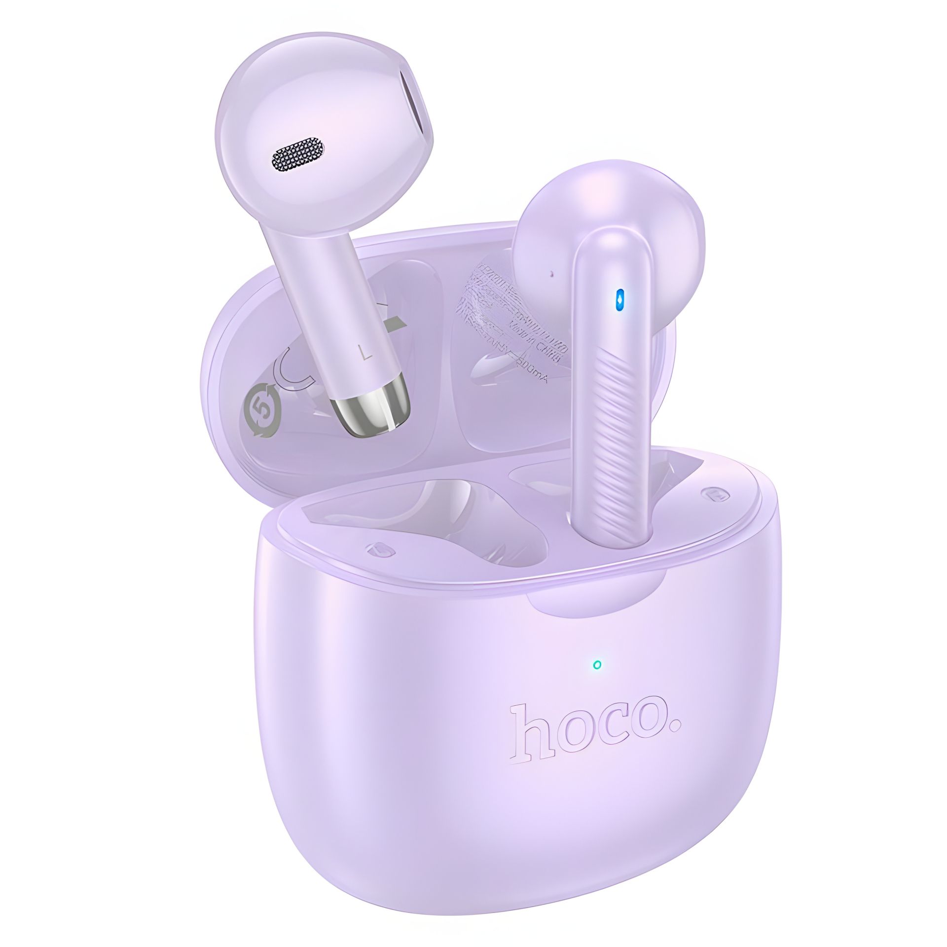 HOCO EW201 Graceful true wireless BT purple headset |BT5.4, 30/320mAh, 4h HOCO EW201 Graceful true wireless BT purple headset |BT5.4, 30/320mAh, 4h