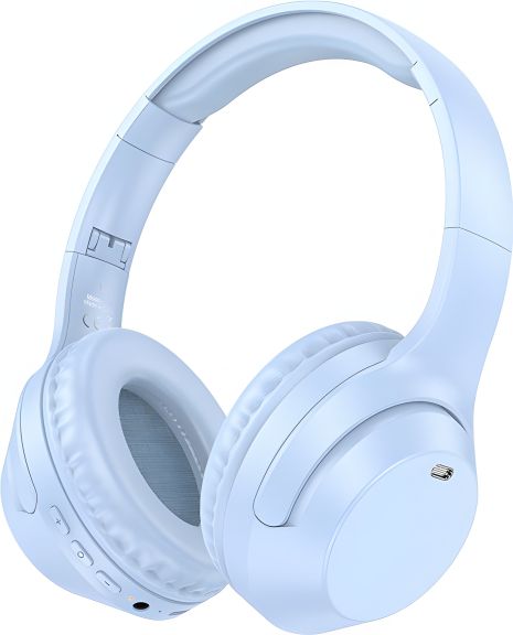 Гарнітура Bluetooth Стерео Borofone BO26, BT5.3, AUX, TF, 350mAh, 40h, Blue Гарнітура Bluetooth Стерео Borofone BO26, BT5.3, AUX, TF, 350mAh, 40h, Blue