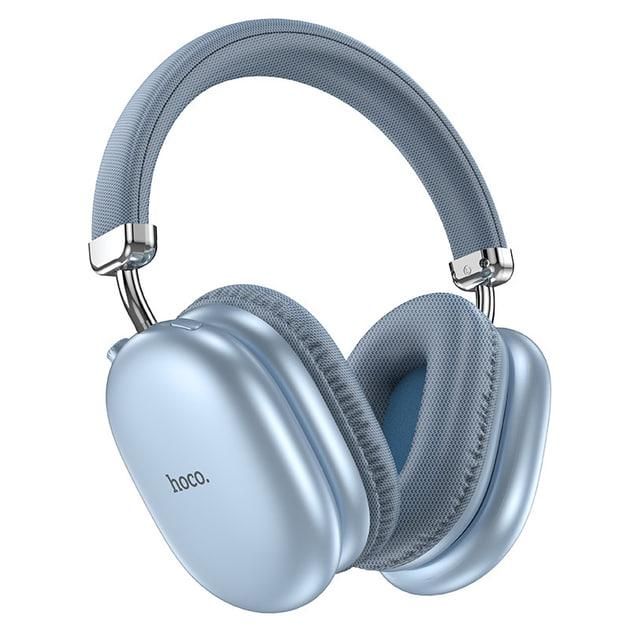 Наушники HOCO W35 Max |ANC, BT5.3/AUX/TF, 90h| blue Наушники HOCO W35 Max |ANC, BT5.3/AUX/TF, 90h| blue