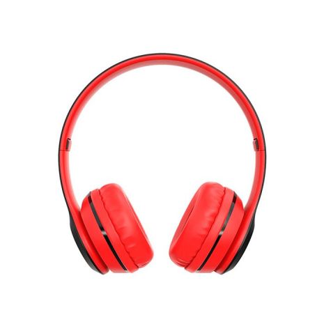Bluetooth навушники Borofone BO4, BT5.0, AUX, 200mAh, 5h, red Bluetooth навушники Borofone BO4, BT5.0, AUX, 200mAh, 5h, red
