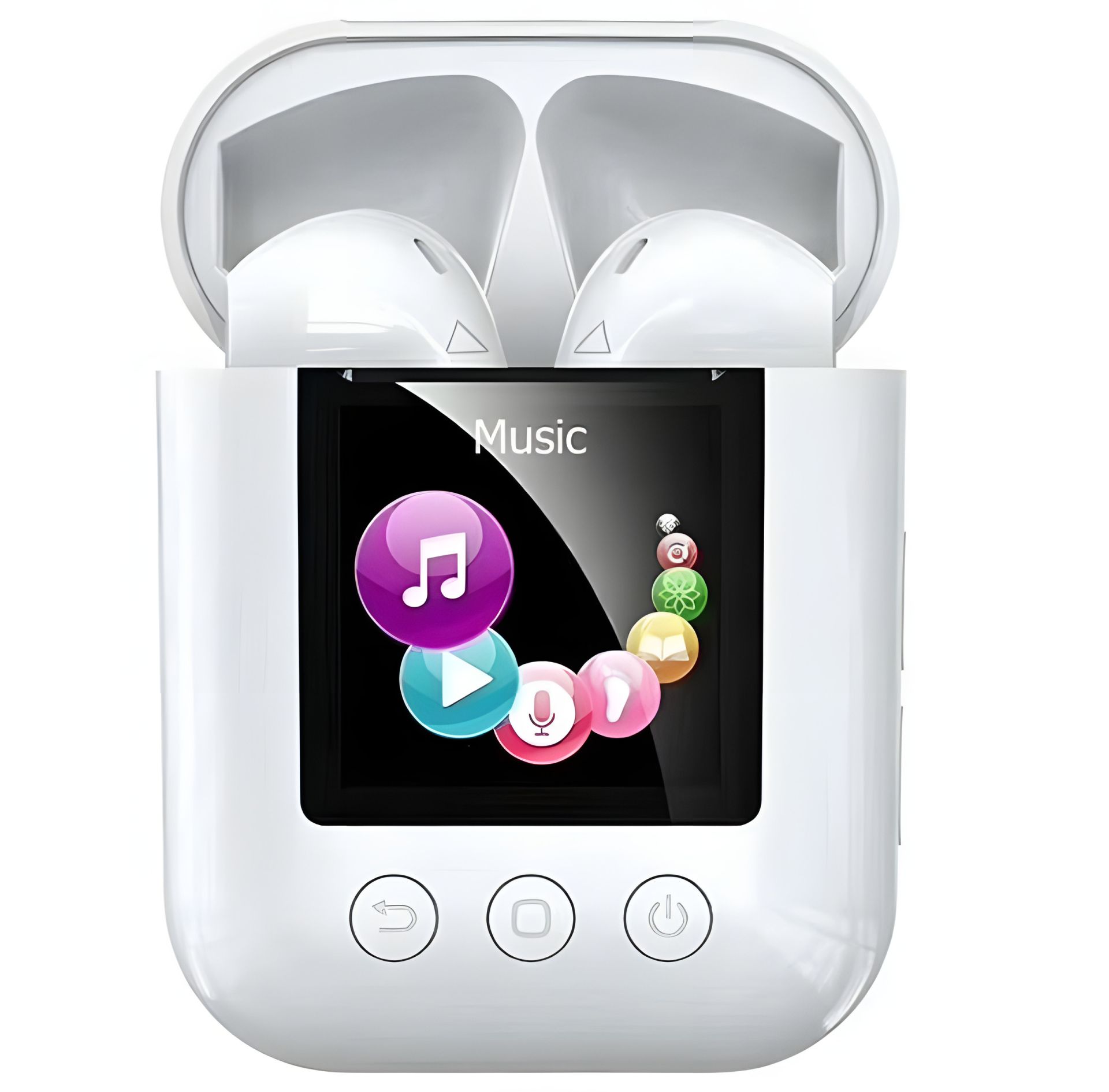 REMAX Digital Player TWS-19 наушники Bluetooth белые IPX4 BT5.0 REMAX Digital Player TWS-19 наушники Bluetooth белые IPX4 BT5.0