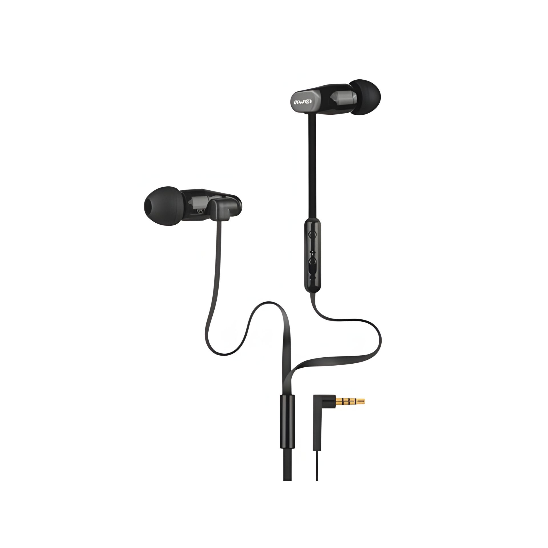 Черные наушники AWEI ES-12hi Черные наушники AWEI ES-12hi