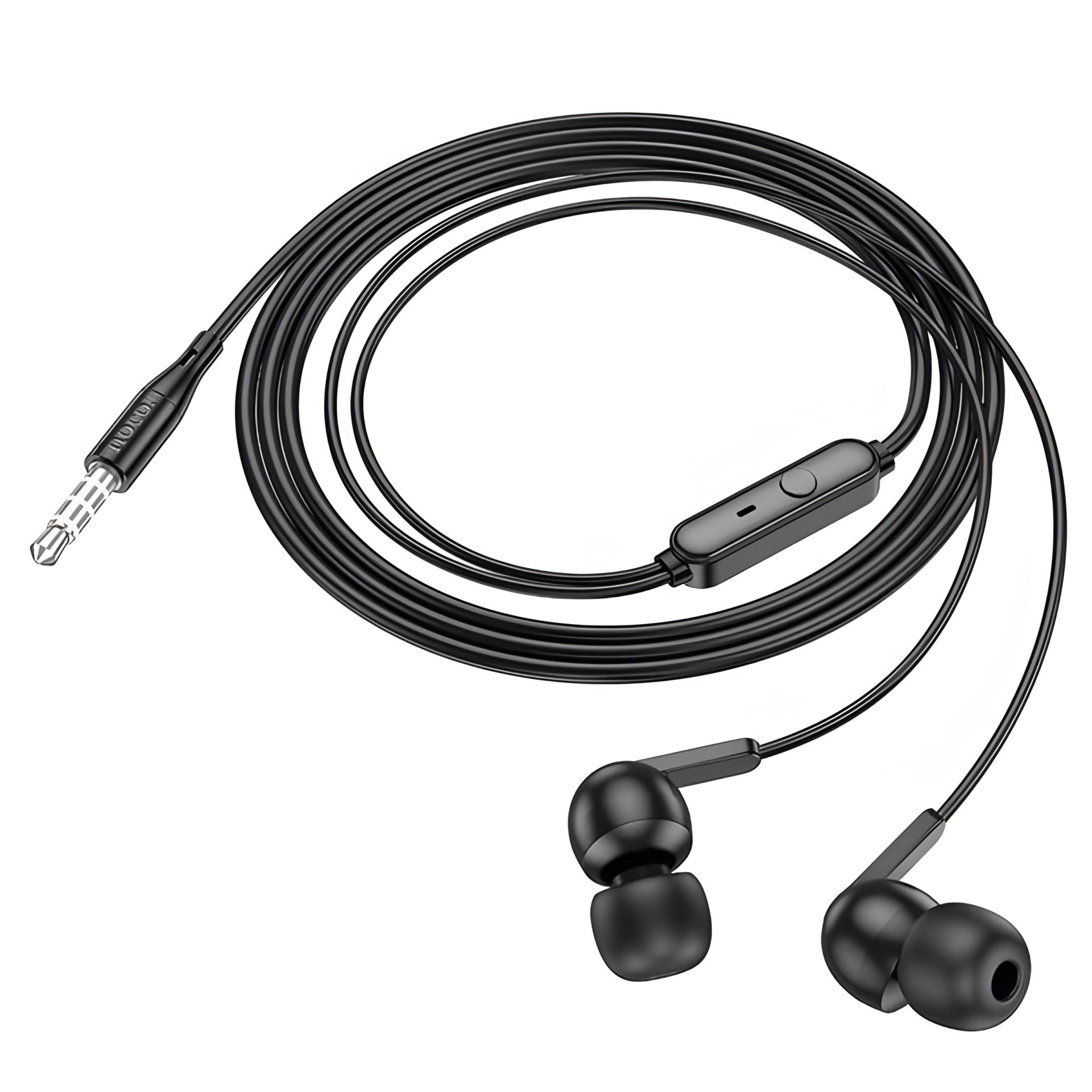 Навушники HOCO M124 Wide черні із мікрофоном, 3.5mm, 1.2m Навушники HOCO M124 Wide черні із мікрофоном, 3.5mm, 1.2m