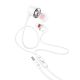 Дротові навушники HOCO M107 Discoverer universal earphones with mic, 3.5mm, 1.2m, white