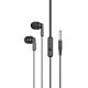 Дротові навушники HOCO M121 Bright universal earphones with microphone, 3.5mm, 1.2m, black Дротові навушники HOCO M121 Bright universal earphones with microphone, 3.5mm, 1.2m, black