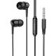 HOCO M99 Celestial black universal earphones with microphone HOCO M99 Celestial black universal earphones with microphone
