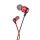 HOCO M85 Platinum Sound Earphones Universal with Mic red HOCO M85 Platinum Sound Earphones Universal with Mic red
