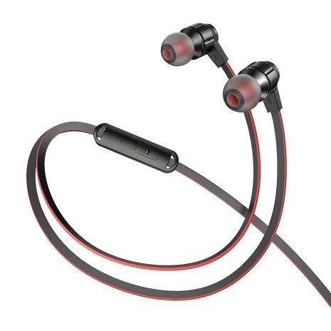 HOCO M85 Platinum Sound Earphones Universal with Mic black HOCO M85 Platinum Sound Earphones Universal with Mic black