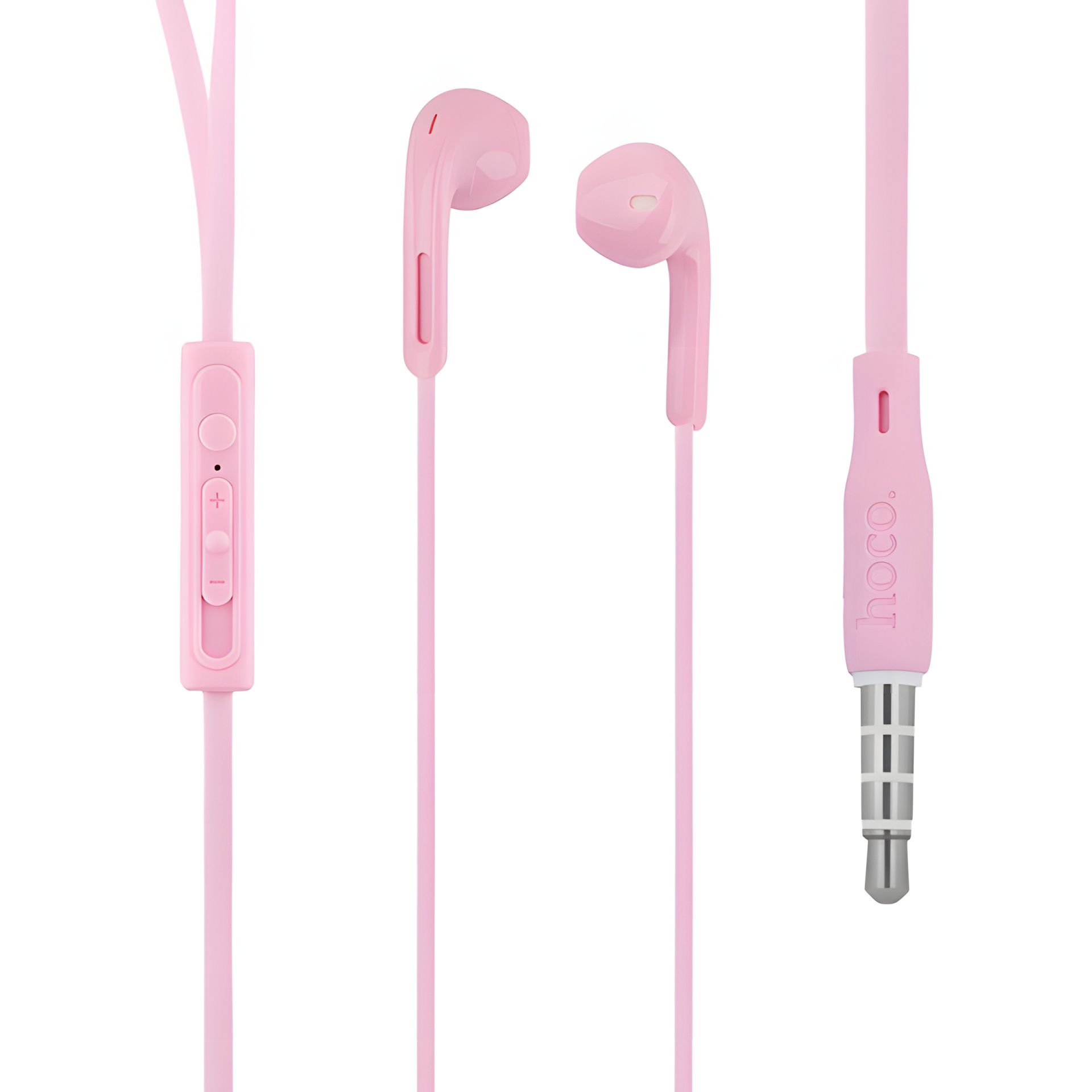 HOCO M39 Pink Rhyme Earphones with Mic HOCO M39 Pink Rhyme Earphones with Mic