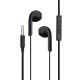 HOCO M39 Black Rhyme Earphones with Mic HOCO M39 Black Rhyme Earphones with Mic
