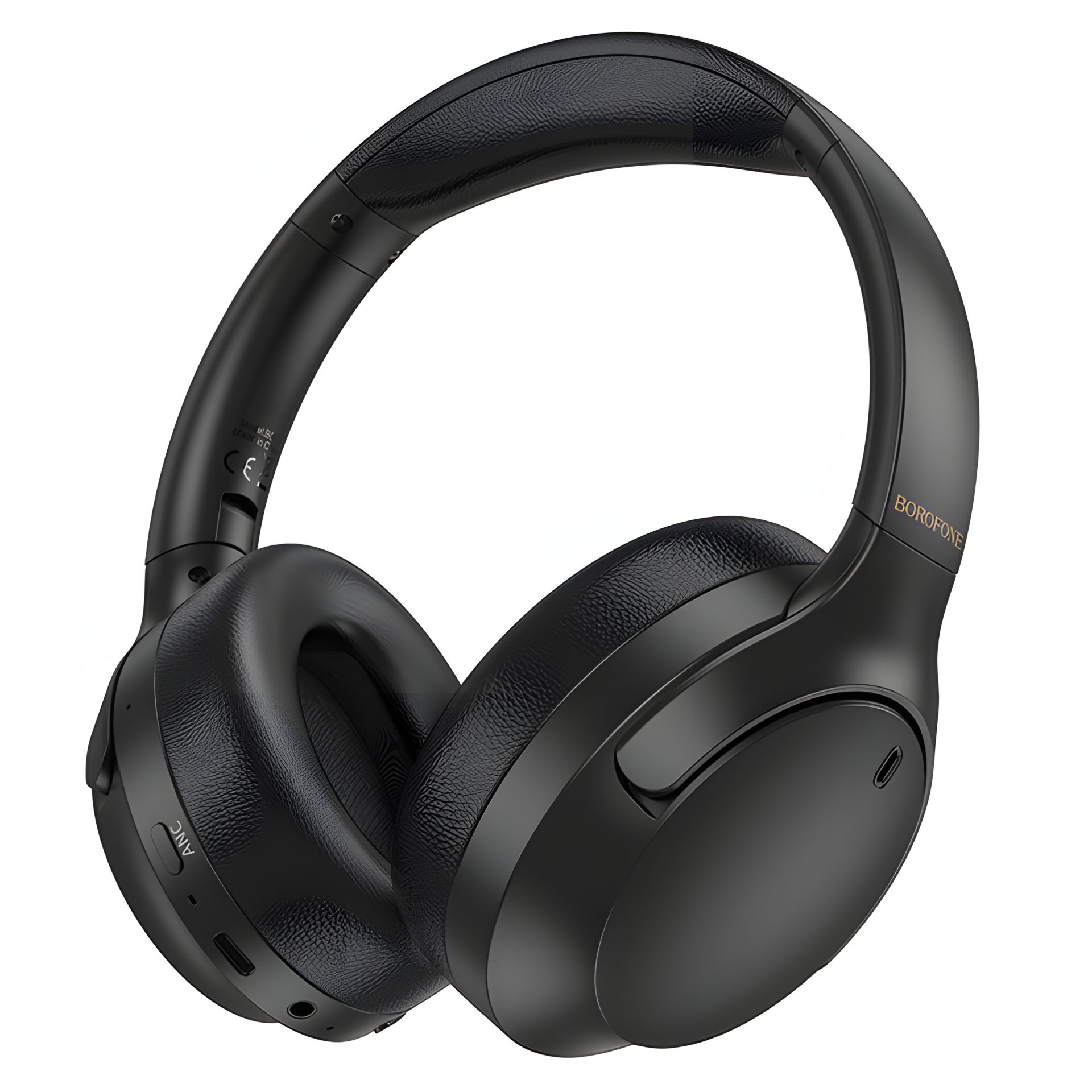 Активные наушники с шумоподавлением BOROFONE BO31 Prestige |BT5.4, ANC, AUX/BT, до 38 часов| black Активные наушники с шумоподавлением BOROFONE BO31 Prestige |BT5.4, ANC, AUX/BT, до 38 часов| black