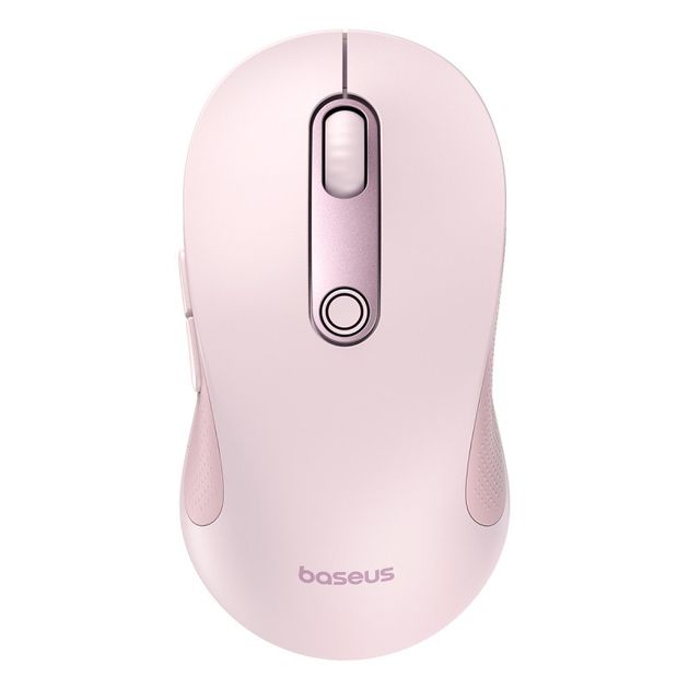 Компьютерная мышь Baseus F02 Ergonomic Wireless Mouse Pink, 2.4G/ВТ 5.2, 1000-4000 DPI B01055505411-01 Компьютерная мышь Baseus F02 Ergonomic Wireless Mouse Pink, 2.4G/ВТ 5.2, 1000-4000 DPI B01055505411-01