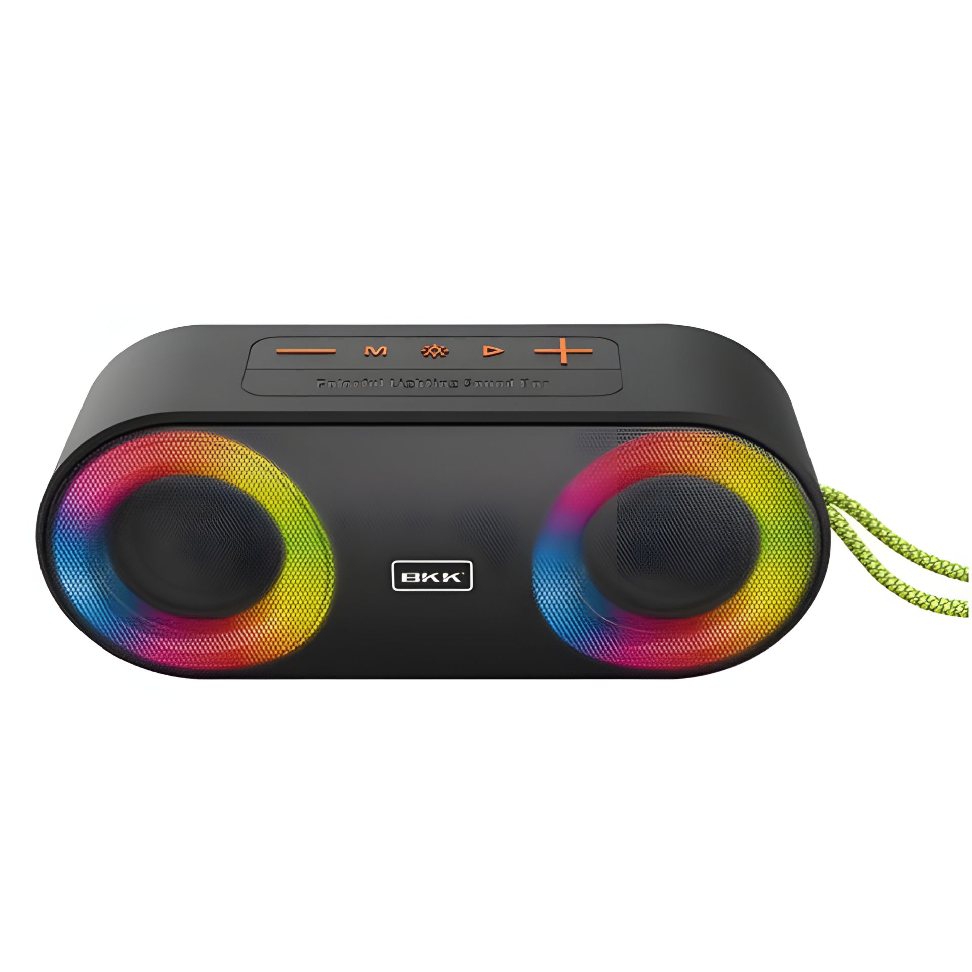 Водонепроницаемая Bluetooth Колонка BKK K215 |BT5.3, TWS, AUX/TF/USB/FM, 2*5W| Чёрная Водонепроницаемая Bluetooth Колонка BKK K215 |BT5.3, TWS, AUX/TF/USB/FM, 2*5W| Чёрная