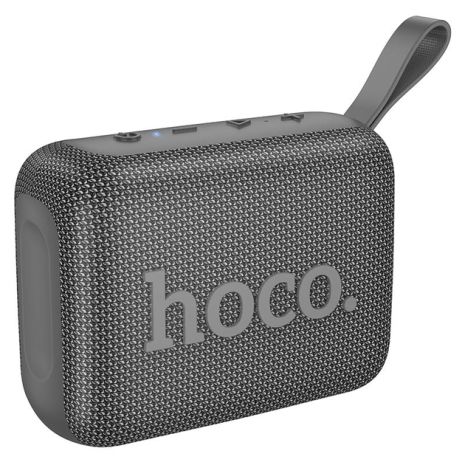 Портативна колонка HOCO HC28 Melody sports BT speaker, BT5.4, USB, TF, FM, TWS, 8W, 1200mAh, 3h, grey