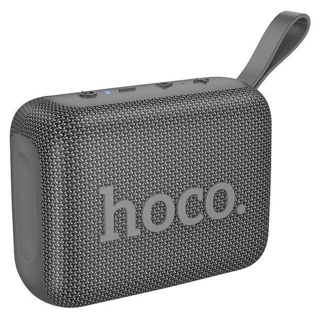 Портативна колонка HOCO HC28 Melody sports BT speaker, BT5.4, USB, TF, FM, TWS, 8W, 1200mAh, 3h, grey Портативна колонка HOCO HC28 Melody sports BT speaker, BT5.4, USB, TF, FM, TWS, 8W, 1200mAh, 3h, grey