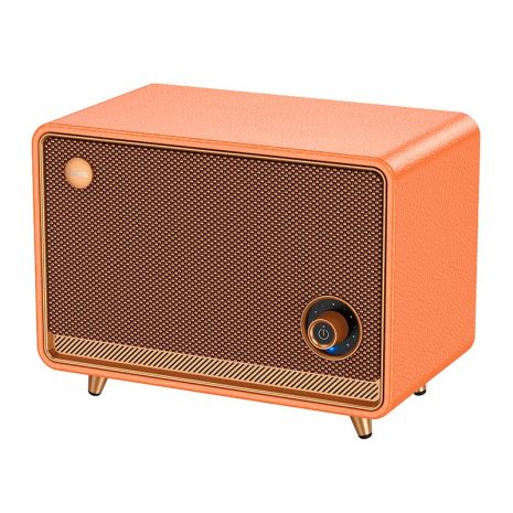 Акустика HOCO BS65 Pearl sound retro desktop BT speaker |BT5.4, TF/USB/AUX/TWS, 30W, 10h| orange