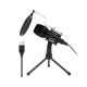 Мікрофон студійний настільний всеспрямований конденсаторний, USB, black - Чистий звук Мікрофон студійний настільний всеспрямований конденсаторний, USB, black - Чистий звук