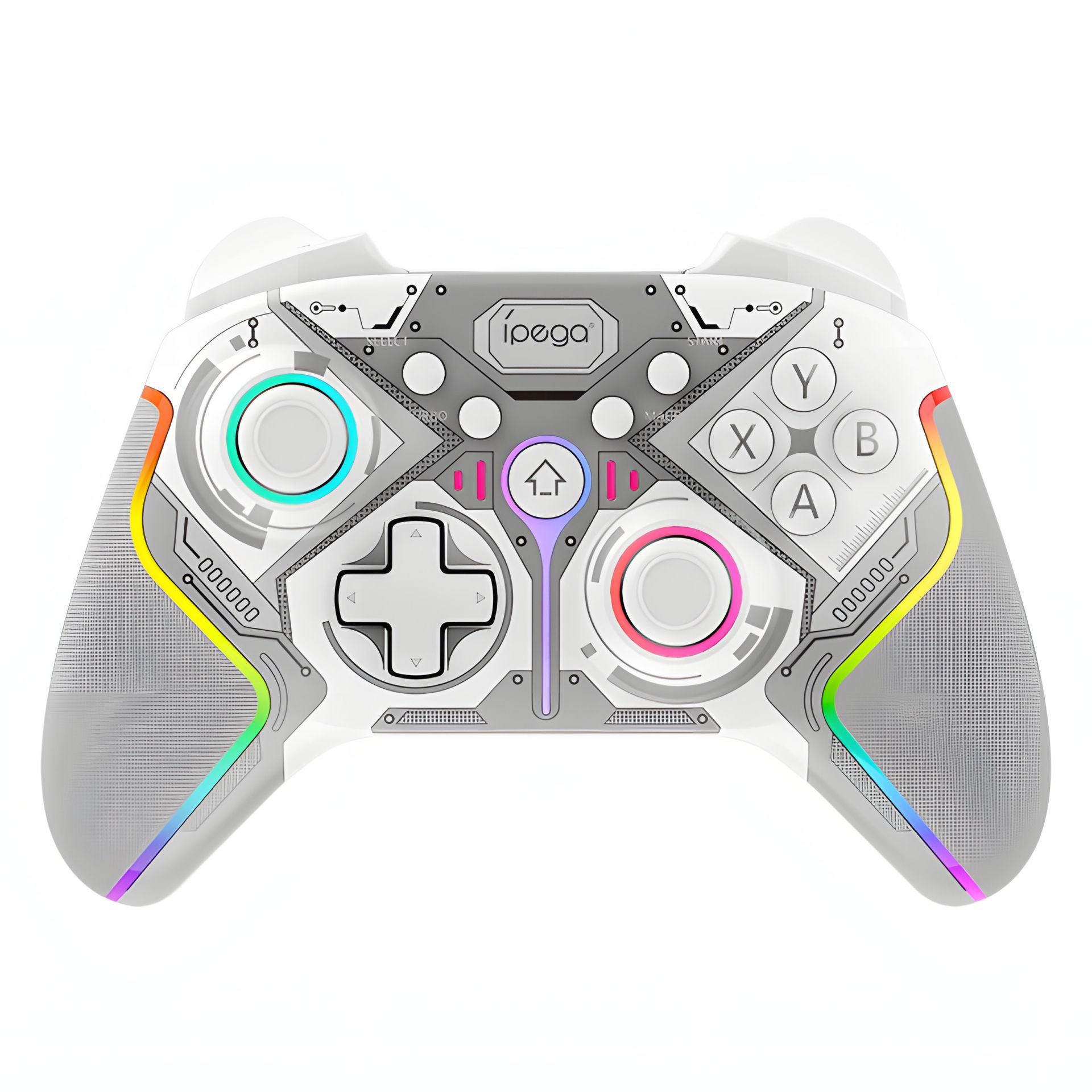 Ipega PG-9666SB Gamepad PS/PC/Android/iOS with RGB lighting серый Ipega PG-9666SB Gamepad PS/PC/Android/iOS with RGB lighting серый