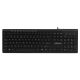 Meetion Wired Multimedia Standard Ultrathin Keyboard K842M |RU/EN раскладки| black