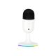 Дротовий ігровий мікрофон RGB MARVO MIC-06, AUX, USB, 1.7m, білий Дротовий ігровий мікрофон RGB MARVO MIC-06, AUX, USB, 1.7m, білий