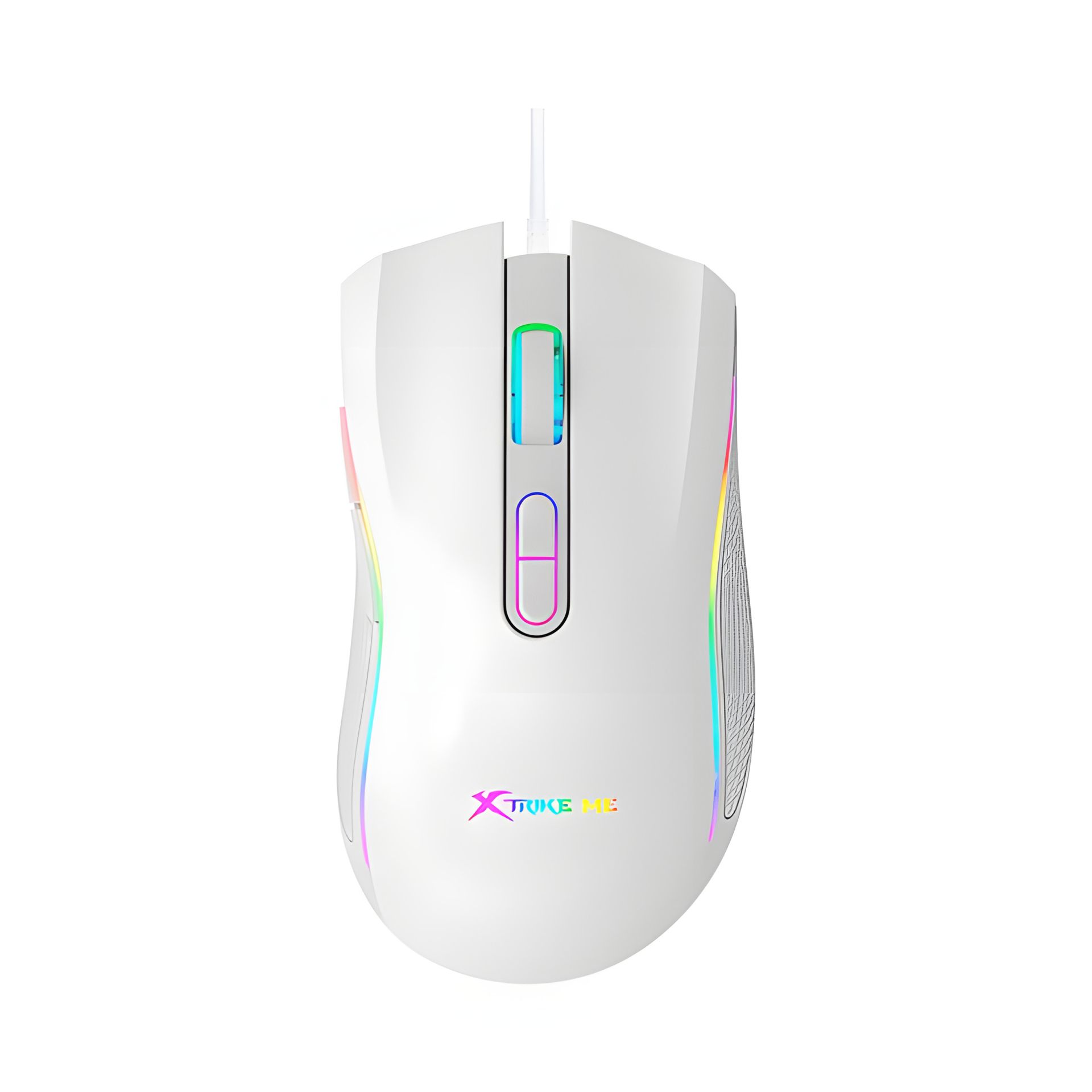 Игровая мышь XTRIKE ME GM-314 WH проводная, программируемая |800-7200 6 уровней DPI| белая Игровая мышь XTRIKE ME GM-314 WH проводная, программируемая |800-7200 6 уровней DPI| белая